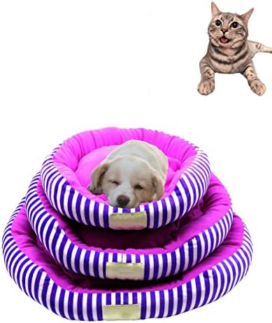 קטן כלב מיטת בית - סופגנייה כלב מיטת מחצלת כרית מיטת בית עבור כלב חתול מחמד אספקת בית תפאורה