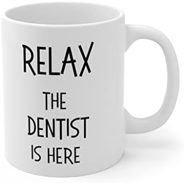מתנה לרופא שיניים, ספל רופאי שיניים, רופא שיניים לילדים, שיננית, מתנה מצחיקה של רופאי שיניים, מתנת סיום,