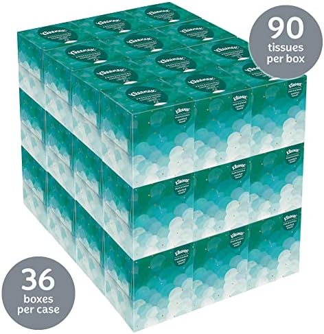 Kleenex® Boutique ™ רקמת קופסאות, מקרה של 36 קופסאות
