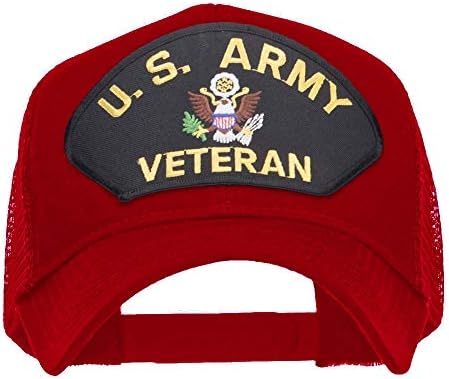 e4Hats.com צבא ארה ב ותיק צבאי תוקנו רשת כובע