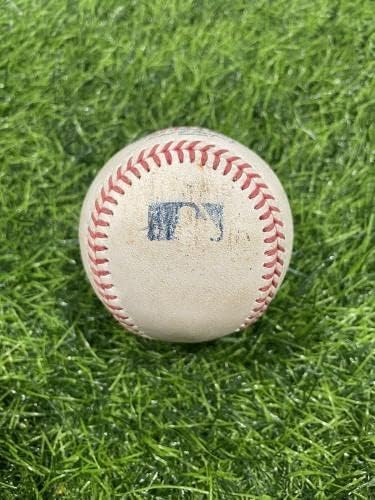 משחק שביתה של מקס שרצר השתמש בבייסבול MLB אימות עונת K 3000 - משחק MLB השתמש בכדורי בייסבול