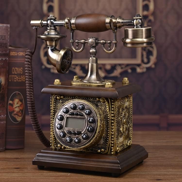 DLVKHKL קלאסי טלפון עתיק טלפון וינטג 'טלפון קבוע