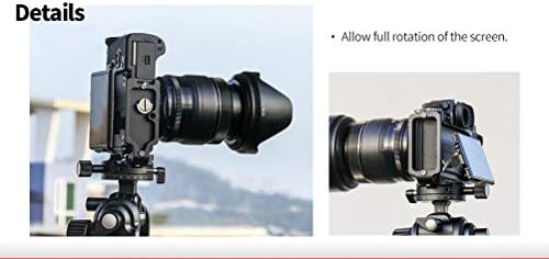 Sunwayfoto pfl-xx3 qr l צלחת/סוגר עבור Fuji X-T3 Camera Arca/RRS תואם Sunway XT-3