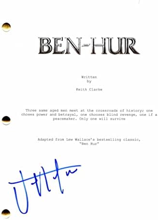 ג'ק יוסטון חתם על חתימה בן -הור תסריט קולנוע מלא - Custarring: טובי קבבל, רודריגו סנטורו, נזנין