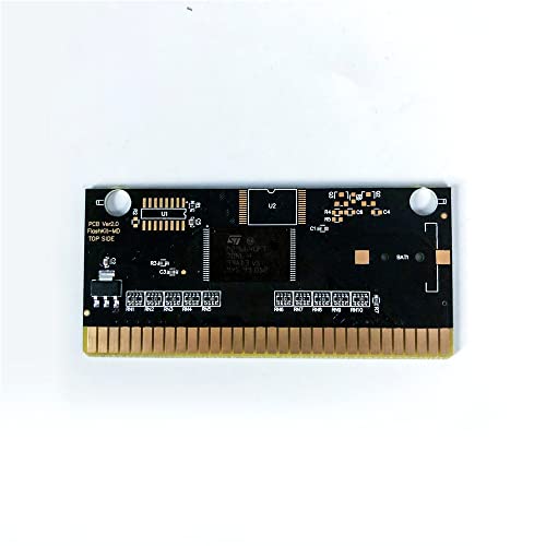 דורות Aditi אבודים - ארהב תווית ארהב FlashKit MD Electroless Card Gold PCB עבור Sega Genesis