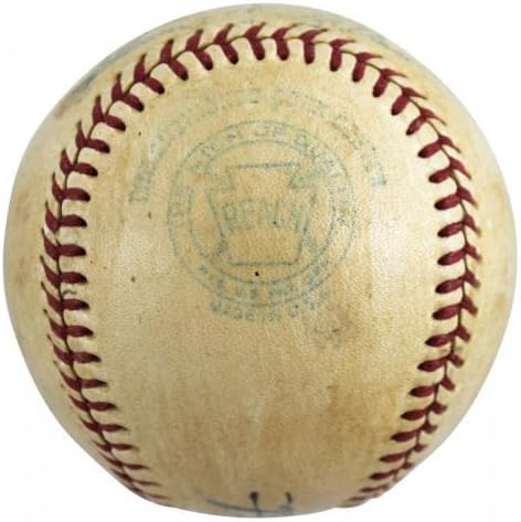 ינקי בייב רות חתמה על הרידג '1948-50 OAL בייסבול PSA/DNA ו- JSA - כדורי בייסבול עם חתימה