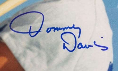 טומי דייוויס חתום על חתימה אוטומטית 8x10 צילום V - תמונות MLB עם חתימה