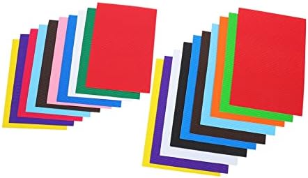 Vicasky 30 Sheets אריזות DIY להכנת חומר מזדקן פרויקטים צבעוניים אמנות מתנה תוספות צבע מעוצב של Papermict