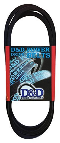 D&D PowerDrive 73570 V חגורה, חתך רוחב 3L חגורה, אורך 57 , גומי
