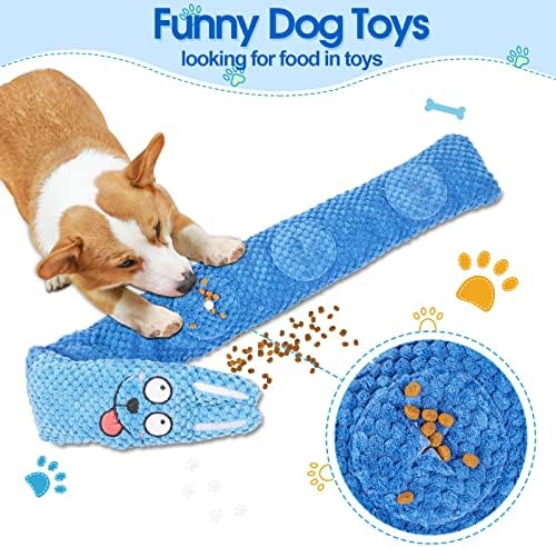 צעצועי כלבים קוואקאי ללעיסה אגרסיבית-צעצוע פאזל לכלבים גדולים/בינוניים / קטנים-צעצועי כלבים אינטראקטיביים