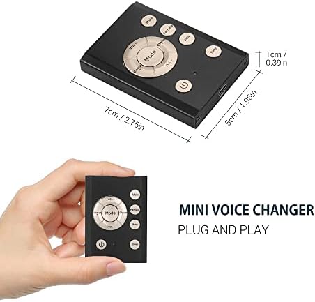 כרטיס קול מיני קול מחליף קול אפקטים קוליים מכונת כרטיס אודיו תומך במחשב החכם עבור הזרמה בשידור חי באינטרנט