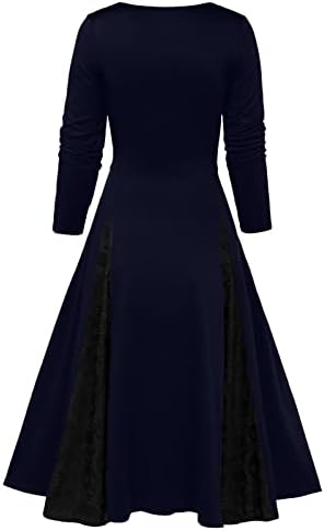 שמלת גותית גותית בגודל נשים Steampunk לבוש תה וינטג