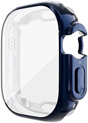 מארז מסך Kangdd לסדרת Apple Watch 8 Ultra 49 ממ ציפוי TPU פגוש מגן לסדרת Apple Watch 8 7 41 ממ 45