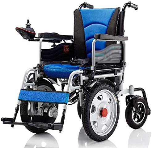 ניאוצ 'י אופנה נייד כיסא גלגלים כסאות גלגלים מתקפל כבד החובה פחמן פלדת מסגרת מתקפל מופעל כיסא גלגלים 360 ו
