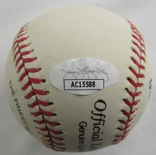 ווילי סטארג'ל חתמה על חתימה אוטומטית רולינגס בייסבול JSA AC15588 - כדורי חתימה עם חתימה