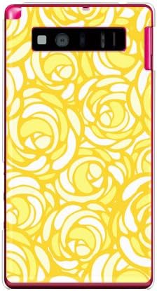 YESNO ROSE POP PASTEL צהוב / עבור AQUOS טלפון SERIE SHL21 / AU ASHL21-PCCL-201-N213