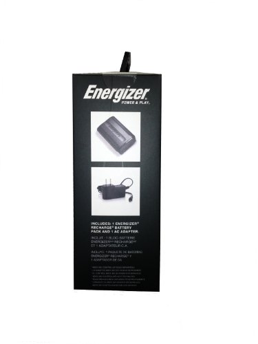מערכת טעינה של Xbox 360 Energizer W/ 1 חבילת סוללה - שחור