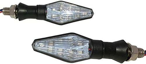 שחור סדרתית מנורת הפעל אותות אורות הוביל הפעל אותות שוני אינדיקטורים תואם עבור 2017 סוזוקי 1000