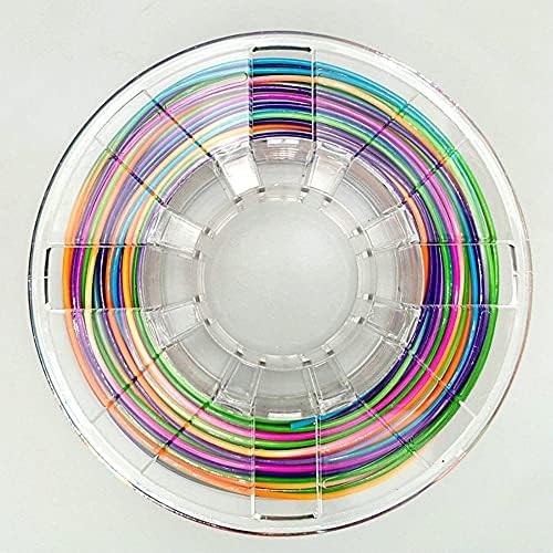 נימה של קשת Rainbow 1.75 ממ, 250 גרם, שנה את הצבע כל 10 סמ, מה שאומר שתוכלו להשיג את אפקט שינוי