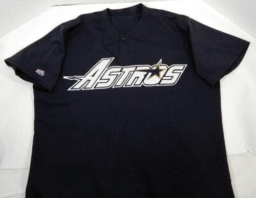 1994-96 יוסטון אסטרוס ריינולדס 22 משחק נעשה שימוש בג'רזי שחור 46 DP14988 - משחק משומש גופיות MLB