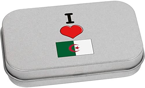 80 ממ 'אני אוהב אלג'יריה' מתכת צירים/קופסת אחסון