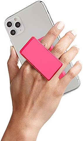 Handl New York Handlstick Neon Pink Grip ועמדו לסמארטפון