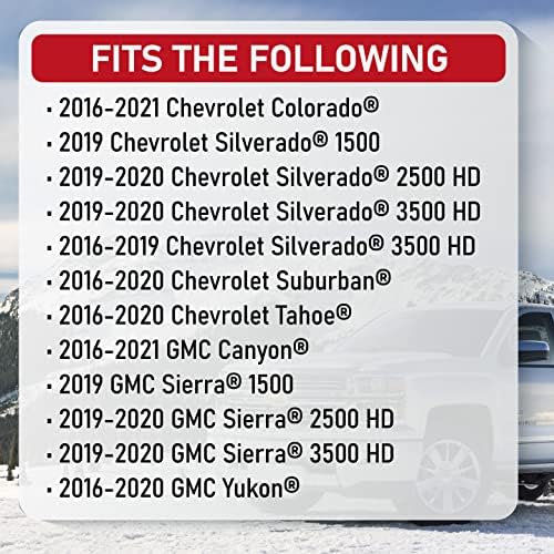 החלפת קרוואן מתג בקרת בלמים - תואם לרכבי שברולט ו- GMC - 2014-2020 - קולורדו, סילברדו 1500, פרברים, קניון,