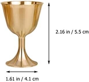 ספורט 2 יחידות פליז גביע כוס יין גביע פליז שתיית משקפיים משקאות כוס כוסות