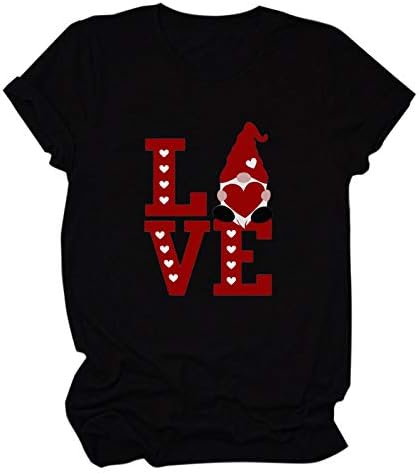 מתנה ליום האהבה לבנות נשים חולצת יום האהבה