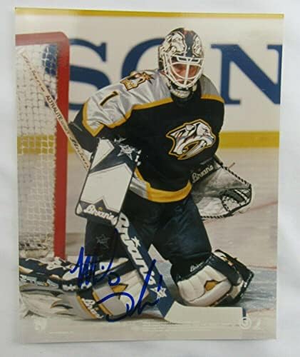 מייק דנהאם חתם על חתימה אוטומטית 8x10 צילום I - תמונות NHL עם חתימה