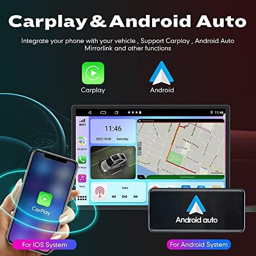 Wostoke 13.1 אנדרואיד רדיו Carplay & Android Auto Autoradio ניווט סטריאו סטריאו נגן מולטימדיה GPS מסך מגע