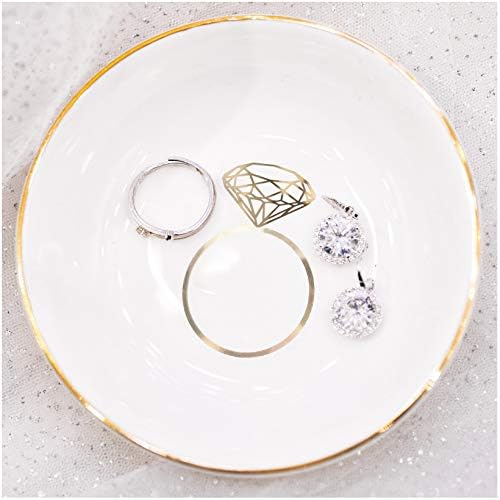 קוואני חיים אירוסין טבעת צלחת תכשיטי מגש-גברת עוסקת מתנות בשבילה טבעת מגש אירוסין מתנה עבור עוסק טבעת צלחת