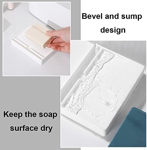 צלחת סבון יצירתי סבון מחזיק פשוט סבון מגש עבור מקלחת אמבטיה מטבח דלפק למעלה