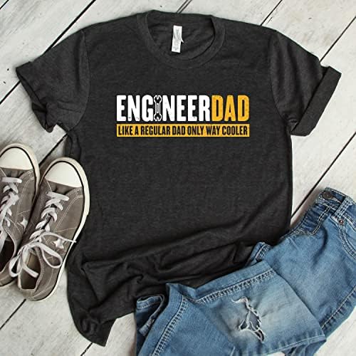 מהנדס אבא כמו רגיל אבא רק דרך קריר חולצה, תוכנת מפתח מהנדס תכנות מתנה טי