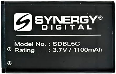 Synergy Digital Barcode Scanner סוללה, תואמת לסורק ברקוד של נוקיה 2112, קיבולת גבוהה במיוחד, החלפה לסוללת