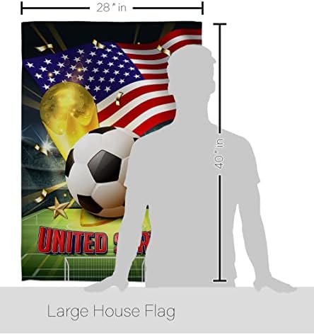 גביע העולם של פיפא 2022 ארצות הברית שטיחים קטאר כדורגל ספורט כדורגל פיפא 32 חובב ספורט קאנטרי דגלים חיצוניים דגלים