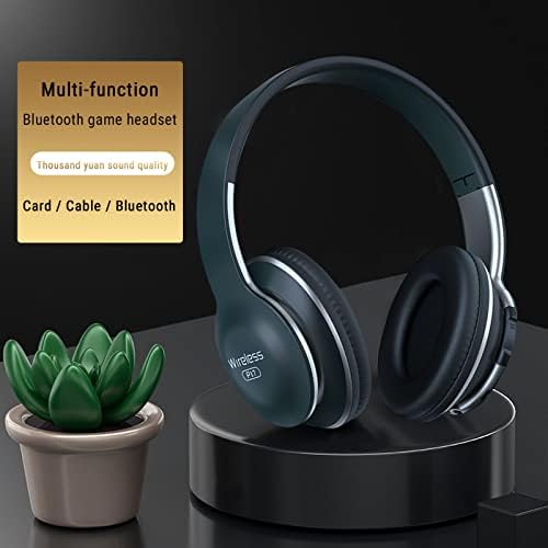 אוזניות אלחוטיות של Mianht Bluetooth אוזניות אוזניות משחקי אוזניות משחק קלות Bluetooth 5.0 אוזניות