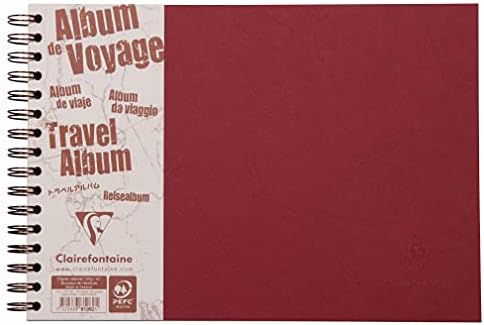 תיק גיל קליירפונטין, אלבום נסיעות A4, מרופד ושוליים, 80 עמודים, אפור