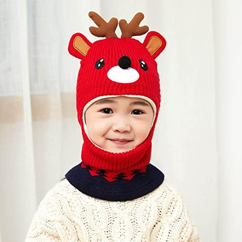 פעוט כובע חורפי תינוק כובע חם כובע חזה בנות מרופדות בנים ילדים מצוירים