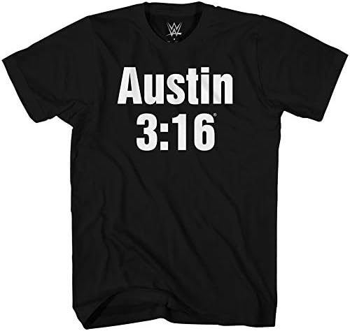 מתאבקי כוכב-על של WWE גברים סטון קולד סטיב אוסטין חולצת הטריקו של הרוק האלק