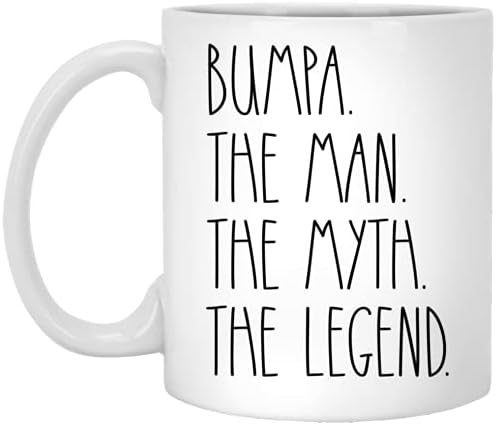 באמפא האיש המיתוס האגדה ספל קפה-באמפא ריי דאן סגנון-ריי דאן בהשראת-יום הולדת שמח באמפא-ספל קפה באמפא הטוב