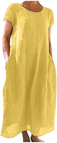 שמלות קיץ של FQZWONG לנשים 2023 נופש חוף מזדמן שמלות שרוול קצר שמלות אופנה פלוס גודל שמלות אלגנטיות רשמיות