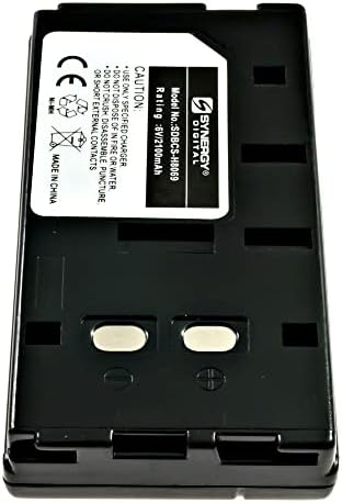 Synergy סוללת מצלמת וידיאו דיגיטלית, התואמת ל- Sony CCDTR805E מצלמת וידיאו, קיבולת גבוהה במיוחד, החלפה לסוללת