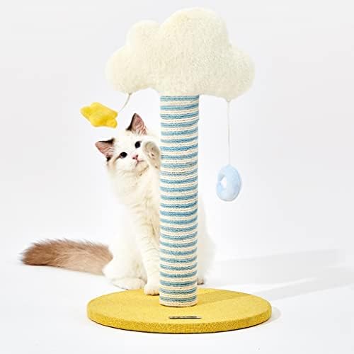 ענן חתול טיפוס מסגרת חתול קן חתול עץ משולב חתול מטפס מגרד מוט קטן טונגטיאנזו חתול שוכב מתלה
