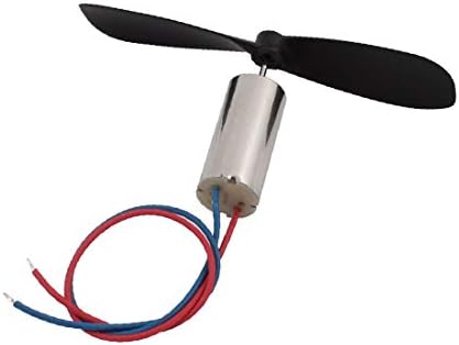 X-DREE 2PCS DC1.5V 15000RPM 716 MOTOR W HELICOPTER CLE PROPELLER עבור RC QUADCOPTE