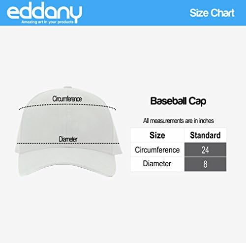 Eddany hashtag מתווך מניות רקום כובע בייסבול שחור