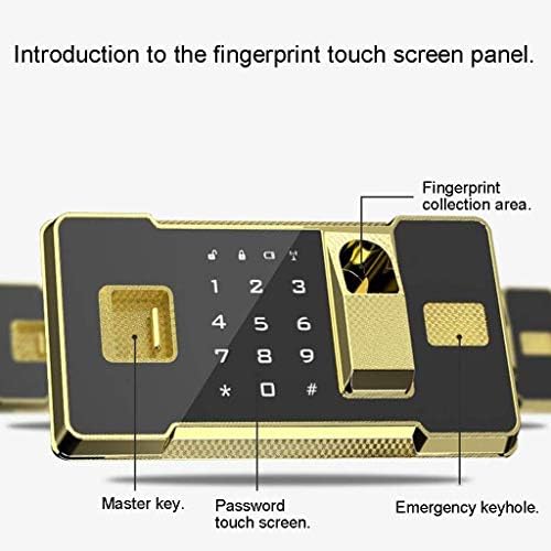 דיגיטלי אבטחת כספת,טביעות אצבע ביומטרי קיר בטוח מנעול תיבת מזומנים כספת קיר-בסגנון עם מספר מפתחות חירום מנעול