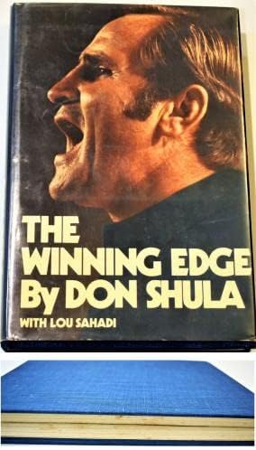 1973 דון שולה היד חתמה על ספר הכריכה הקשה המהדורה הראשונה מהדורה הראשונה - נפטר 2020 דולפינים + JSA COA - NFL