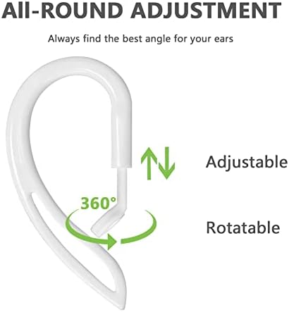 וו אוזניים תואם ל- AirPods Pro 3 2 1 Gen, מחזיק אוזניים מתכוונן רב-ממדי של יינבה