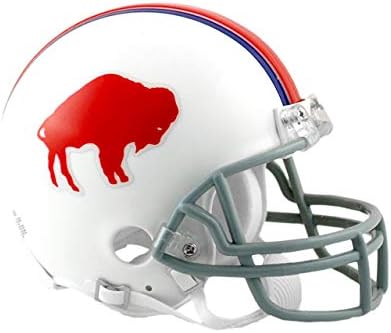 Riddell vsr4 מיני קסדת כדורגל - Buffalo Bills 1965-73